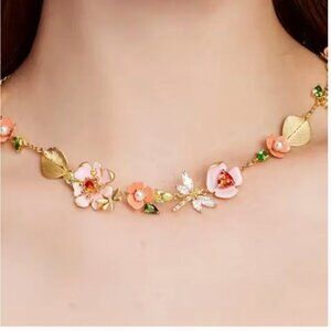 Kate Spade Bloom in Color scatter necklace brand new with tags